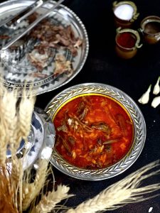 Ağrı Keşkek yemeği tabakta