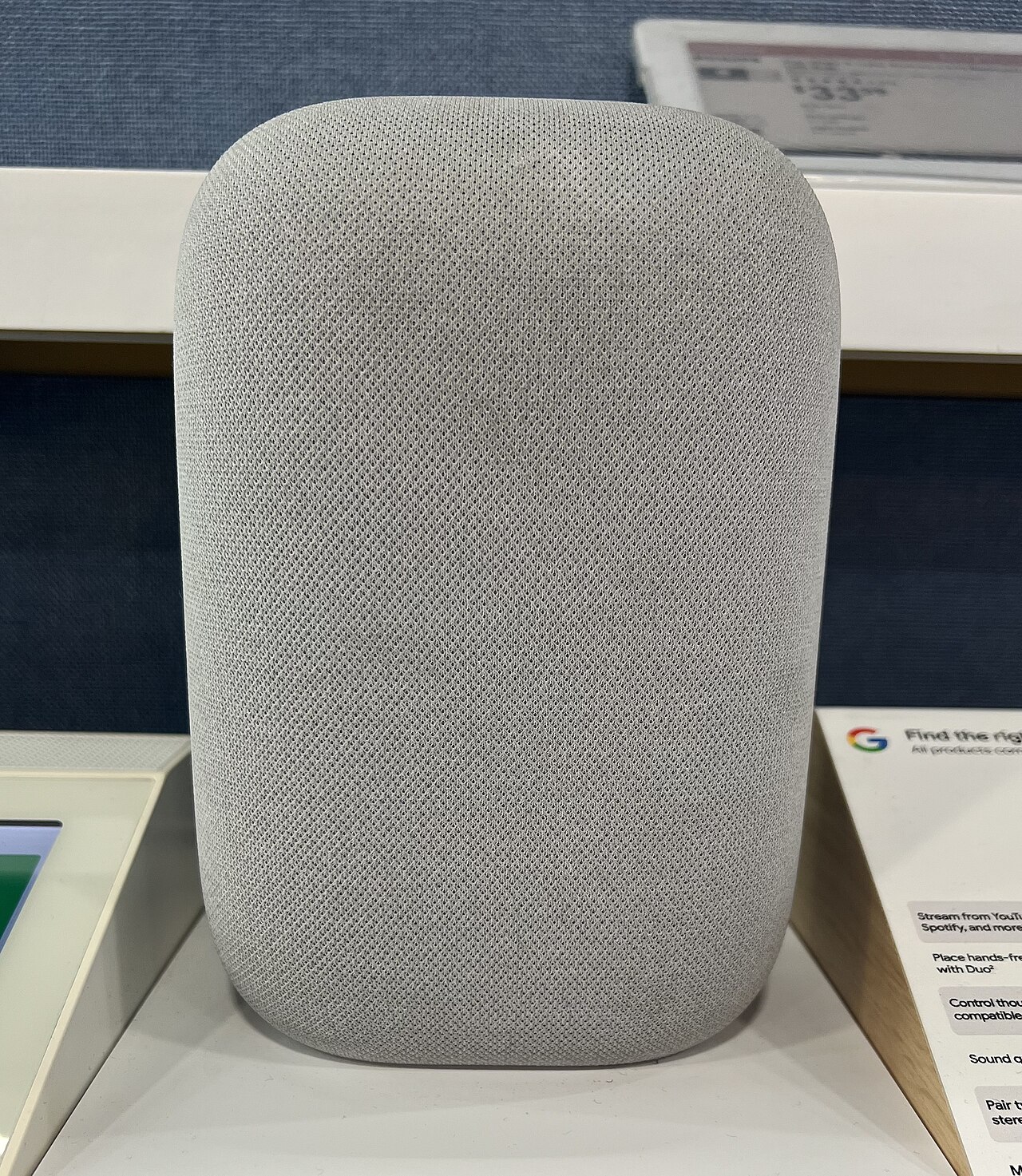 Müzik için Google Nest Audio akıllı hoparlör
