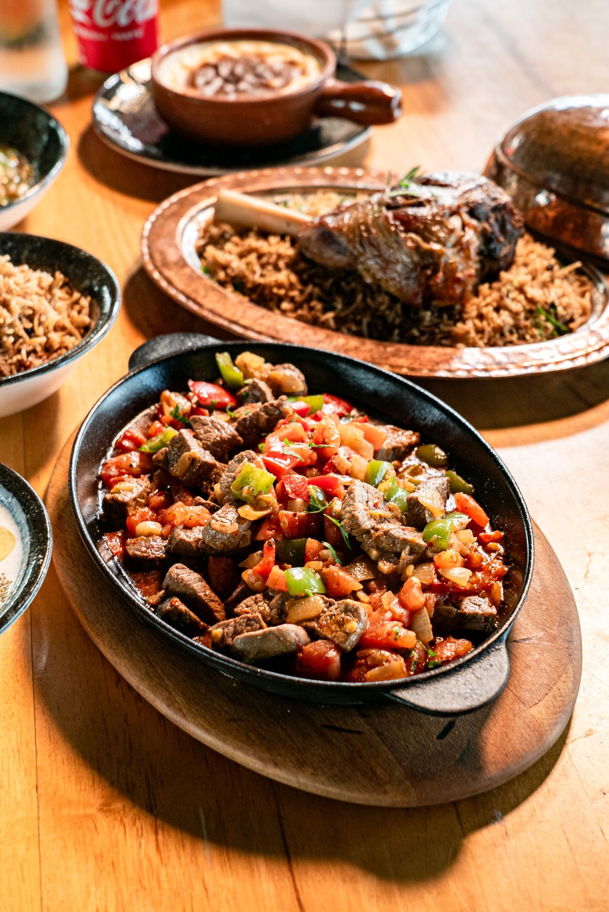 Geleneksel Amasya Şıngır Kebabı servisi