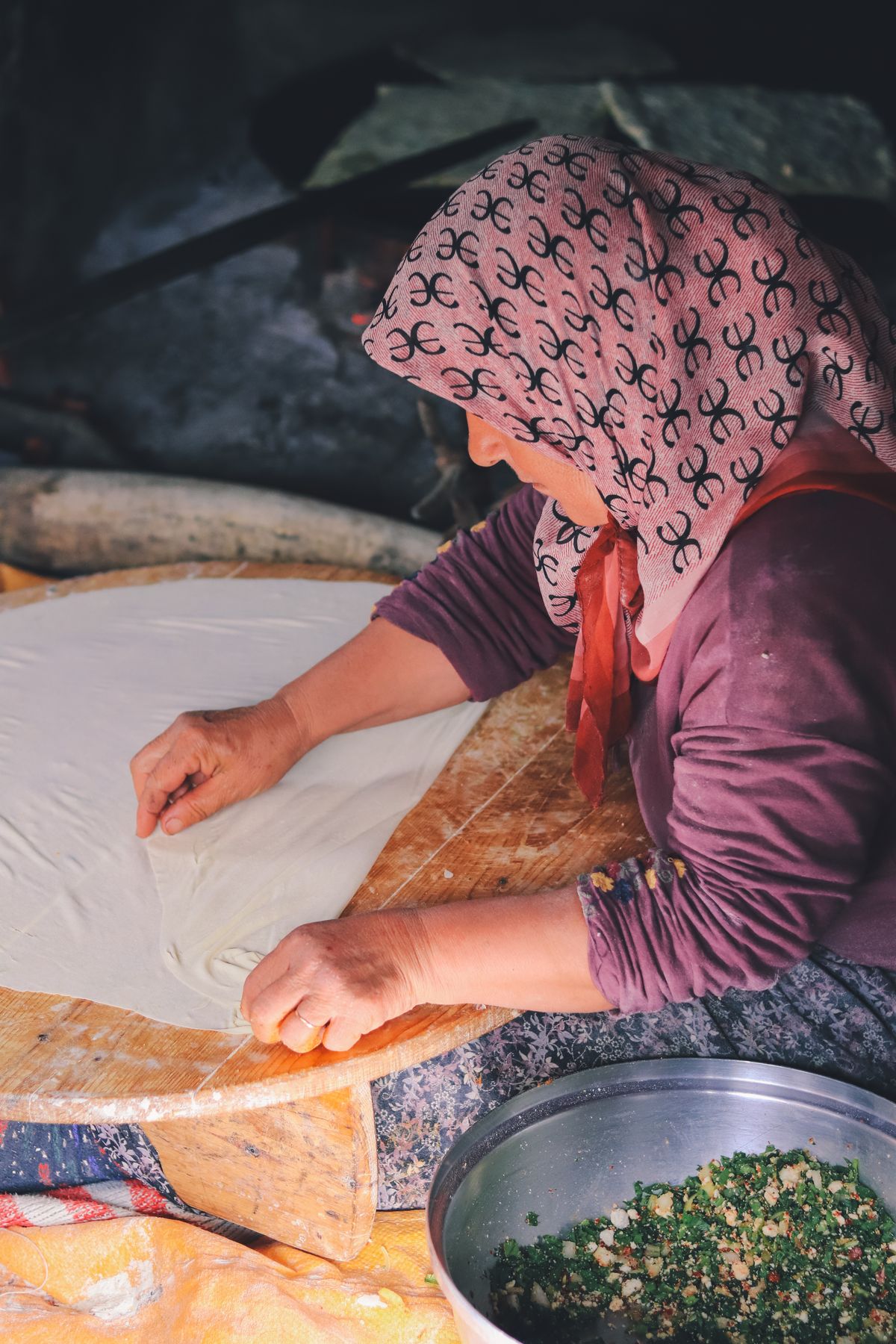 Geleneksel Ardahan Feselli hazırlanışı