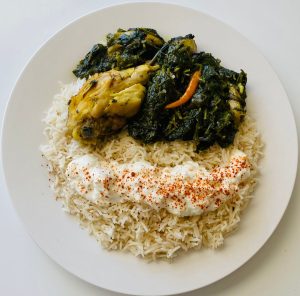 Ayran ve pirinçle pişirilen mastuva