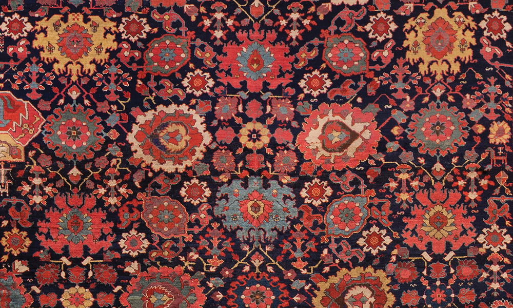 Klasik İran halısı. Kaynak: Hali magazine, Wikimedia Commons, Public domain