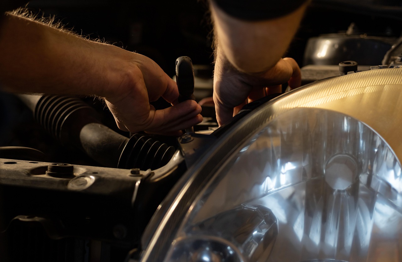 Aşınmış motor takozunun montaj bölgesi