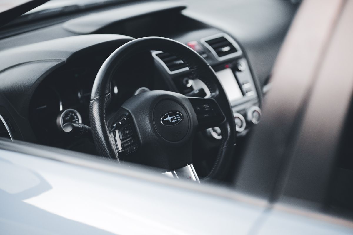 Subaru Outback ic mekan ve gosterge paneli (temsili)