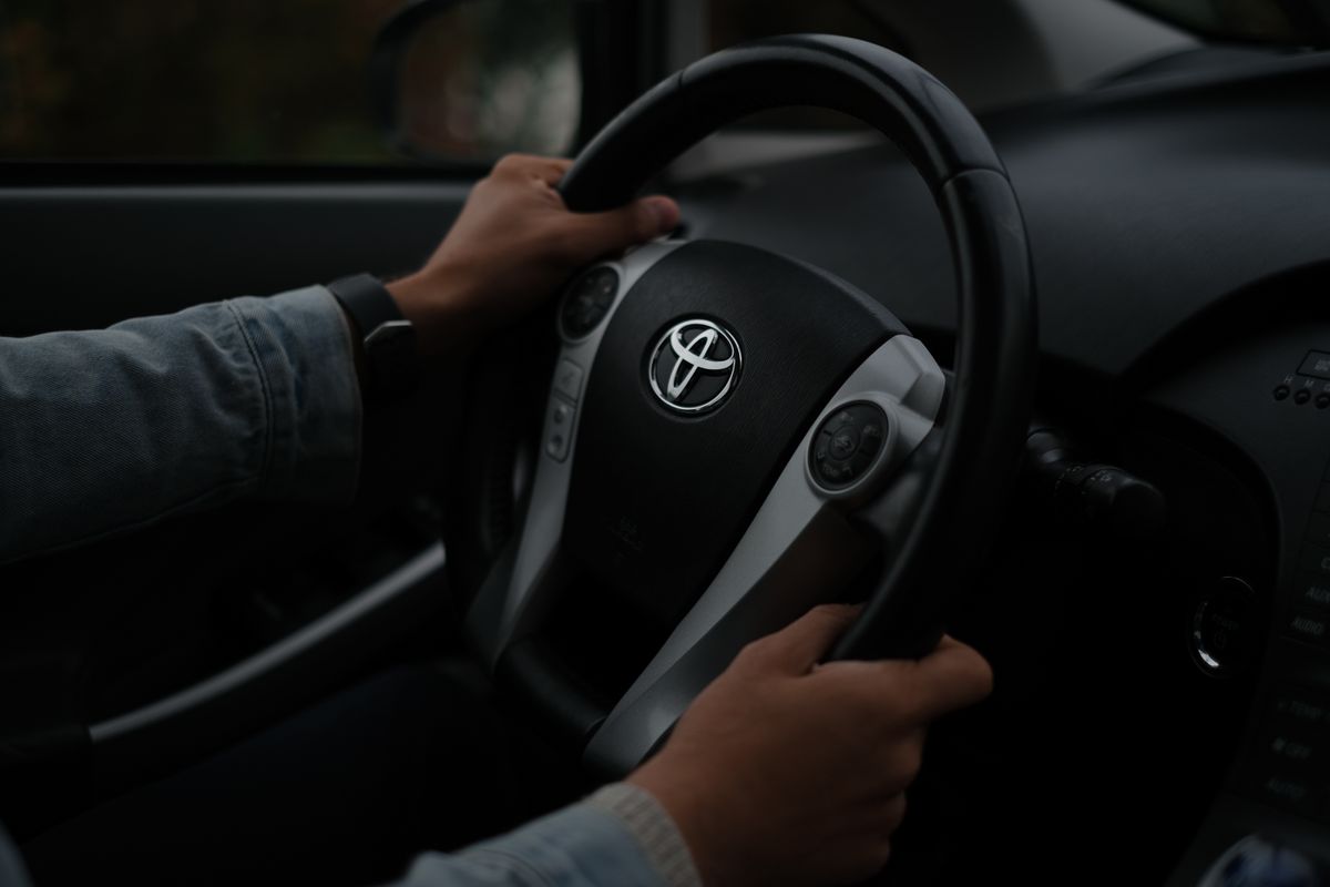 Toyota Camry direksiyon ve ic detay