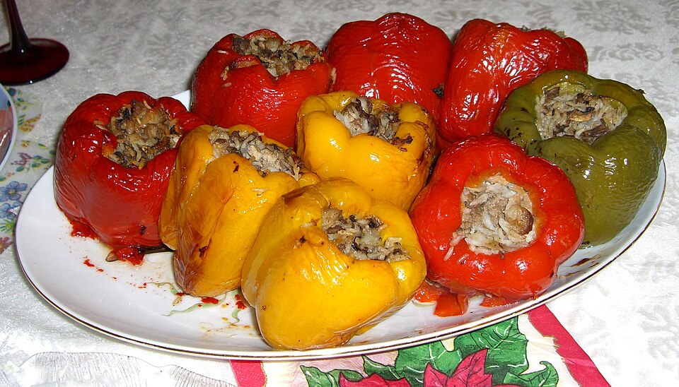 Karışık sebze dolması