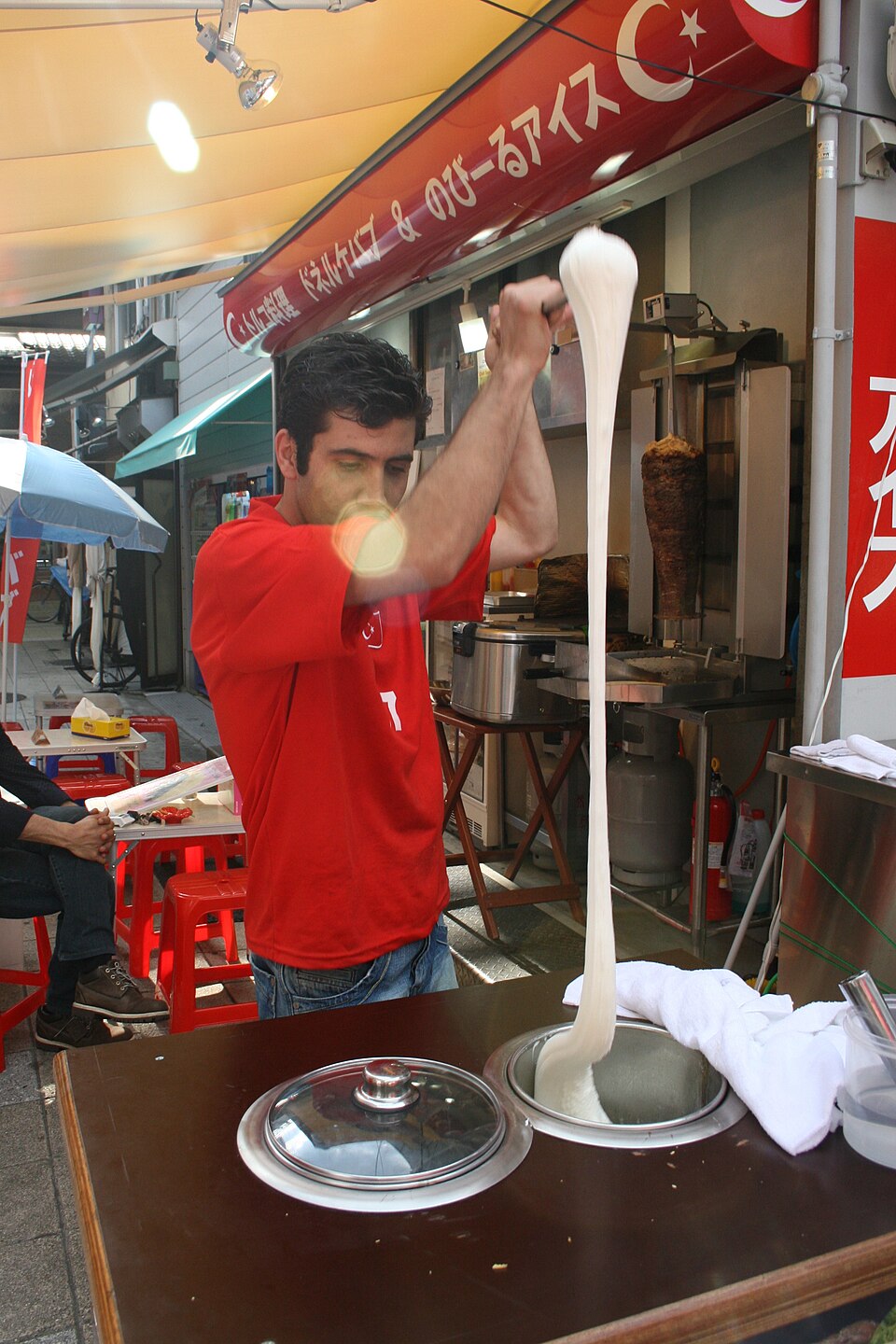 Kesme Maraş dondurması