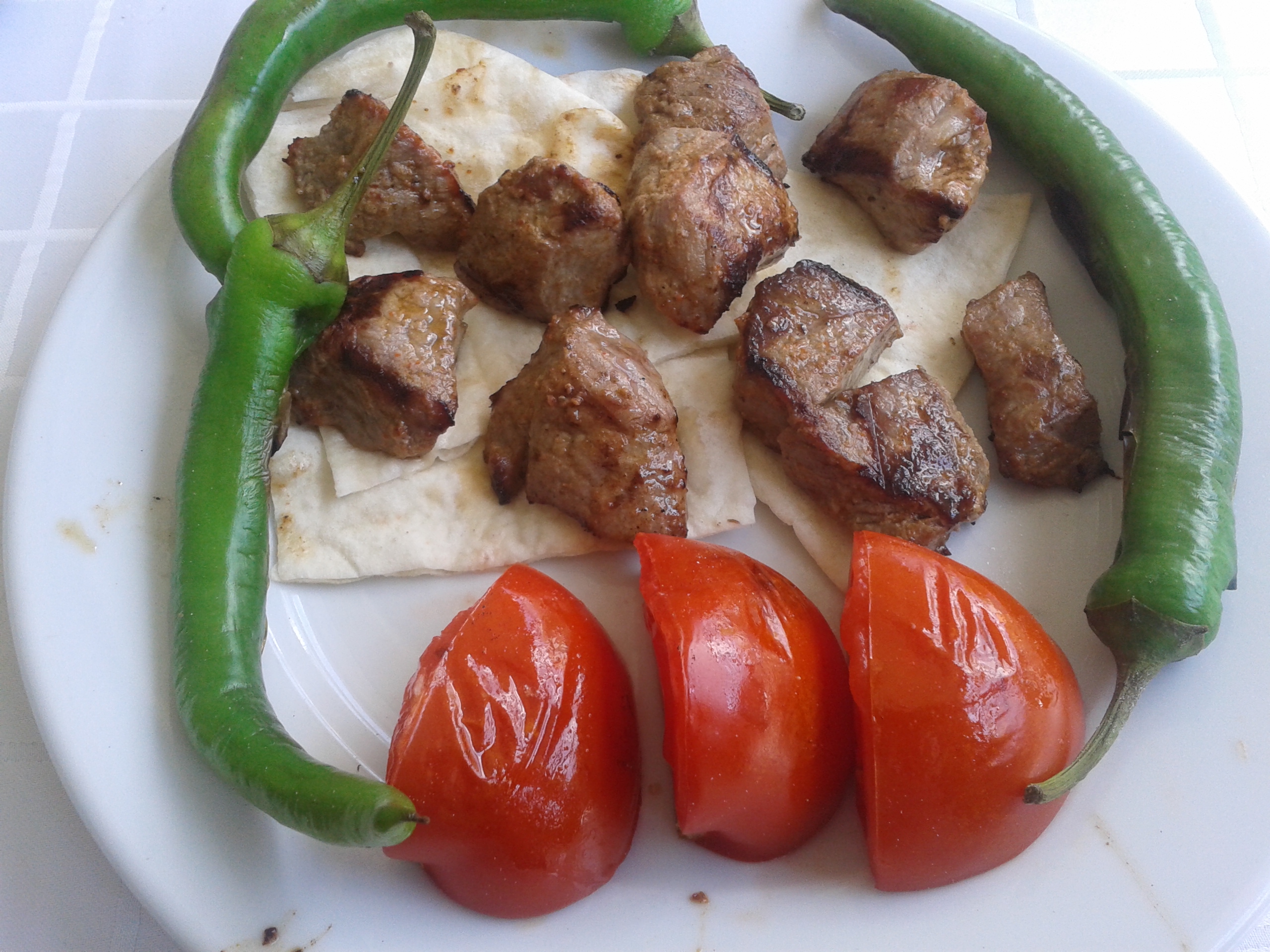 Mangalda etli soğan kebabı