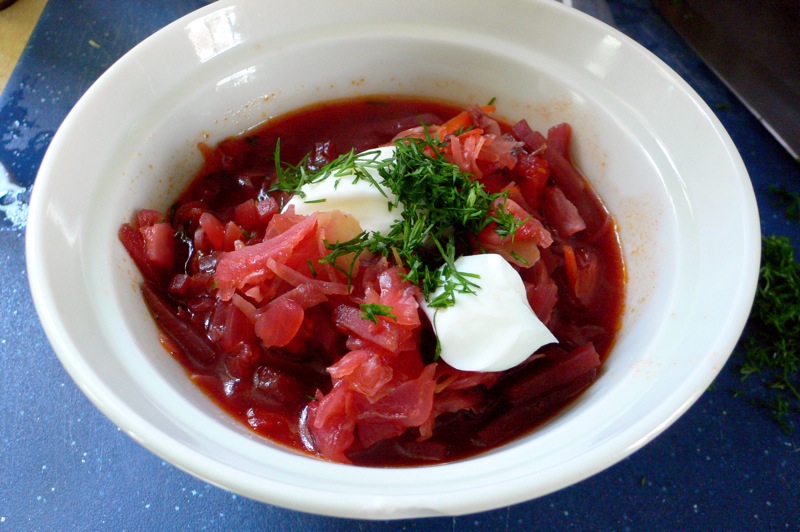 Pancar (pazı) çorbası