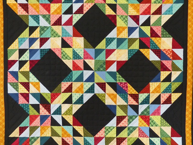 Patchwork yorgan deseni