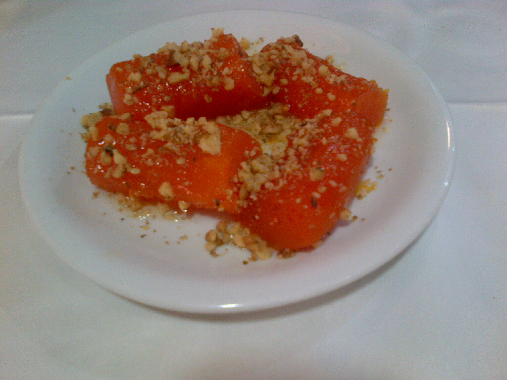 şerbetli kabak tatlısı