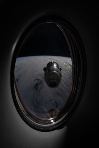 Cargo Dragon ISS'te