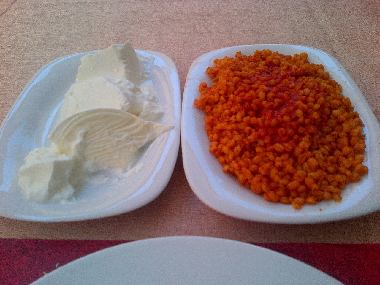 Tereyağlı bulgur pilavı