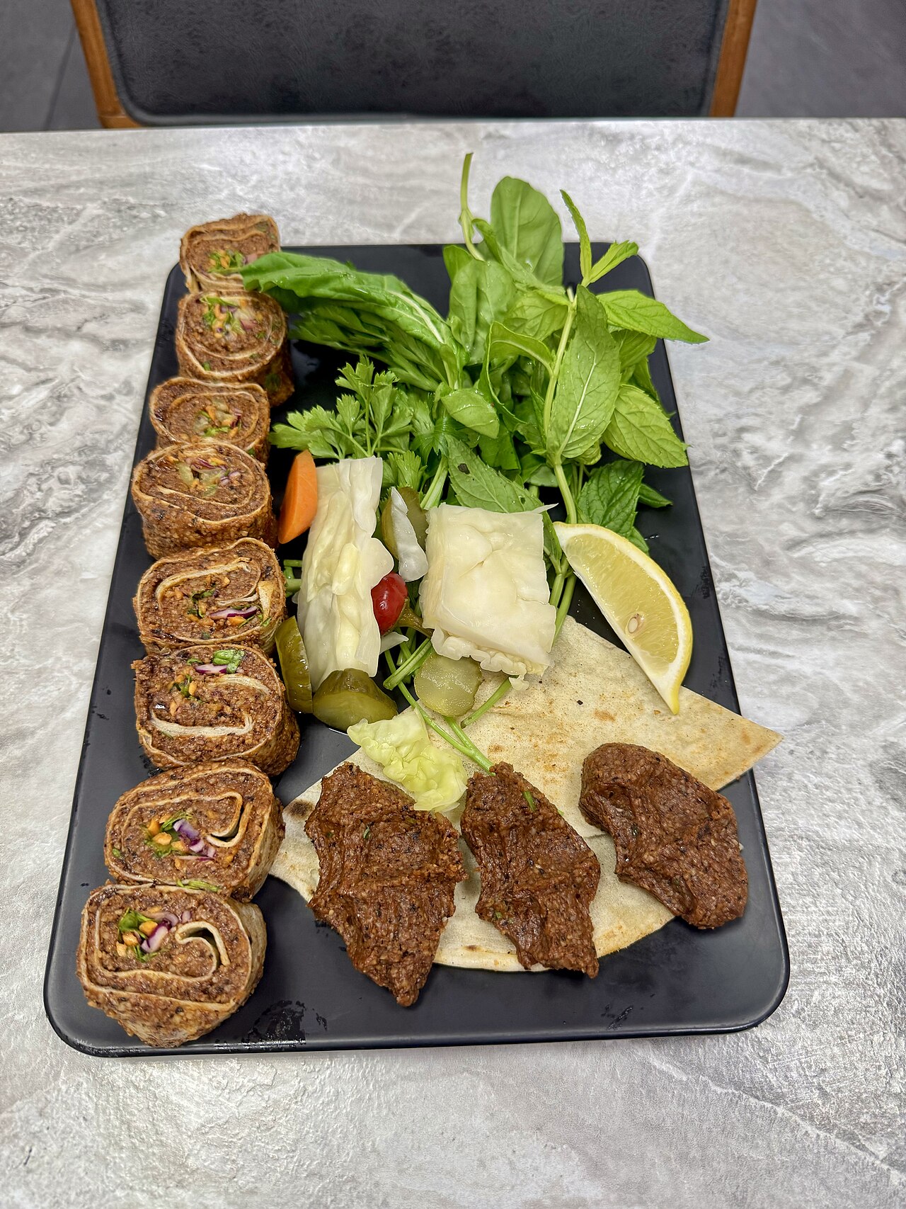 Şanlıurfa çiğ köftesi