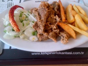 Ciğerli bulgur köftesi