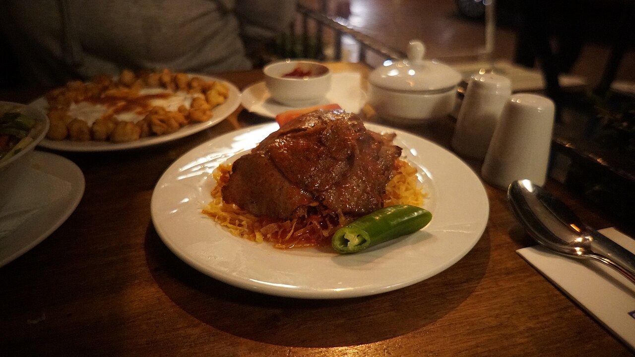 Yoğurtlu çökertme kebabı