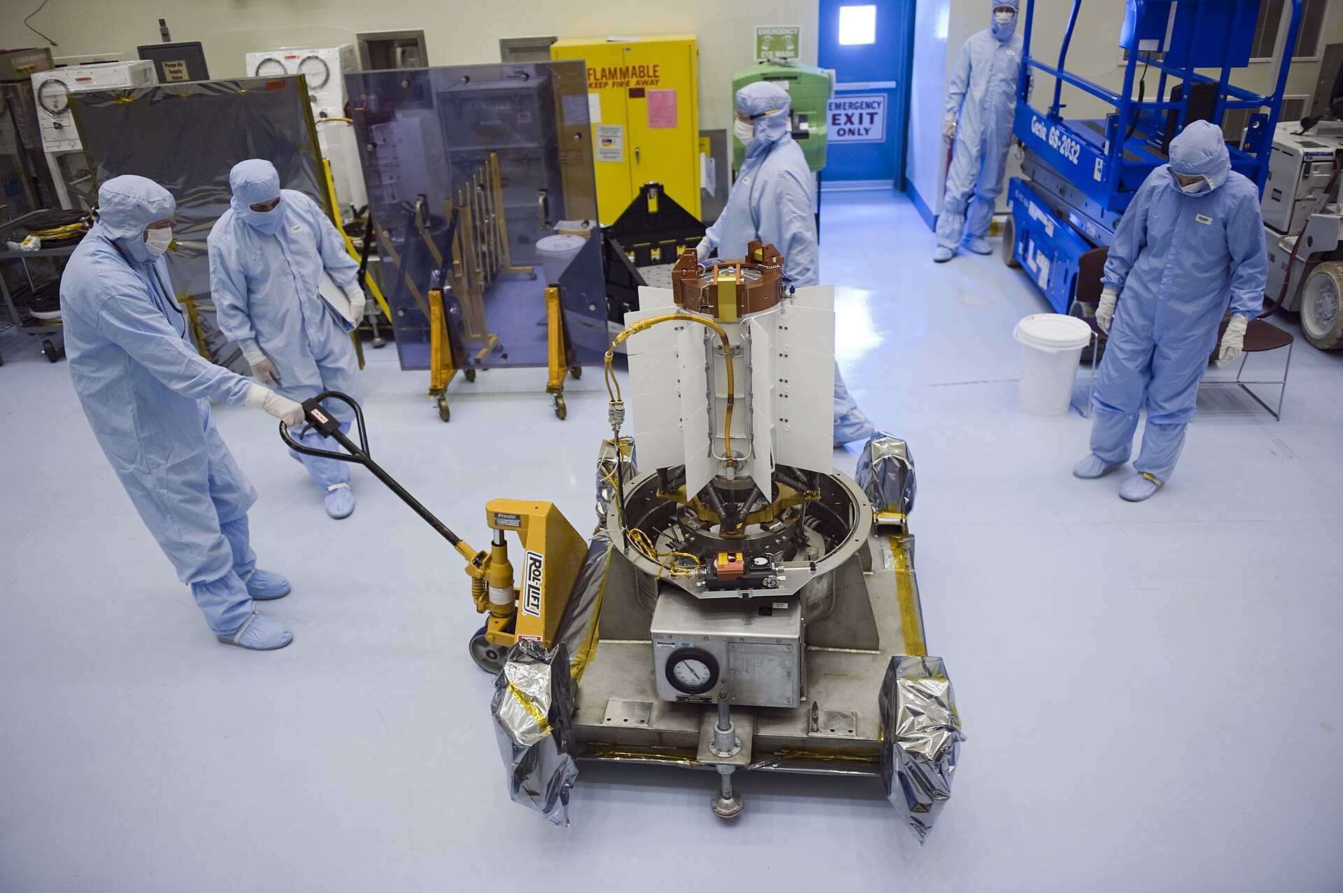 Curiosity'nin MMRTG nükleer güç kaynağı