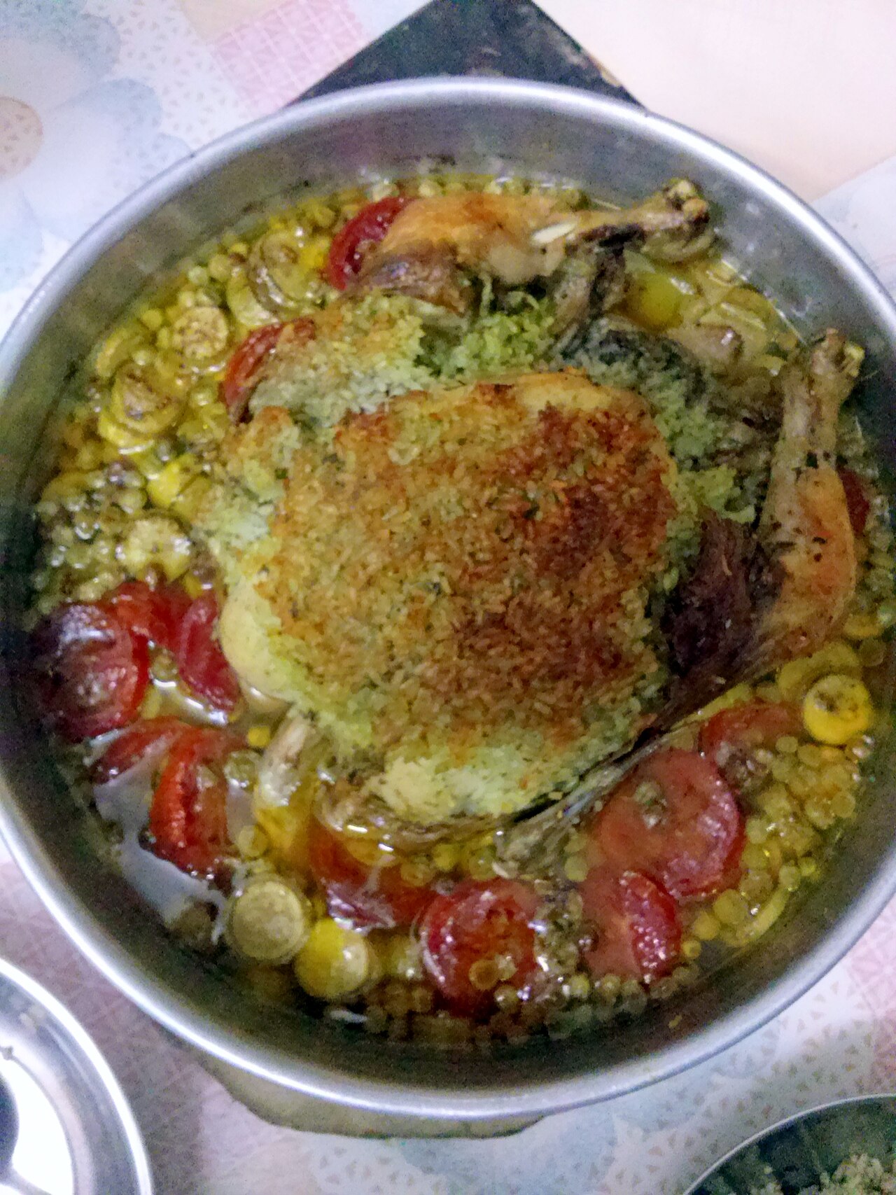 Pirinç harçlı dalak dolması