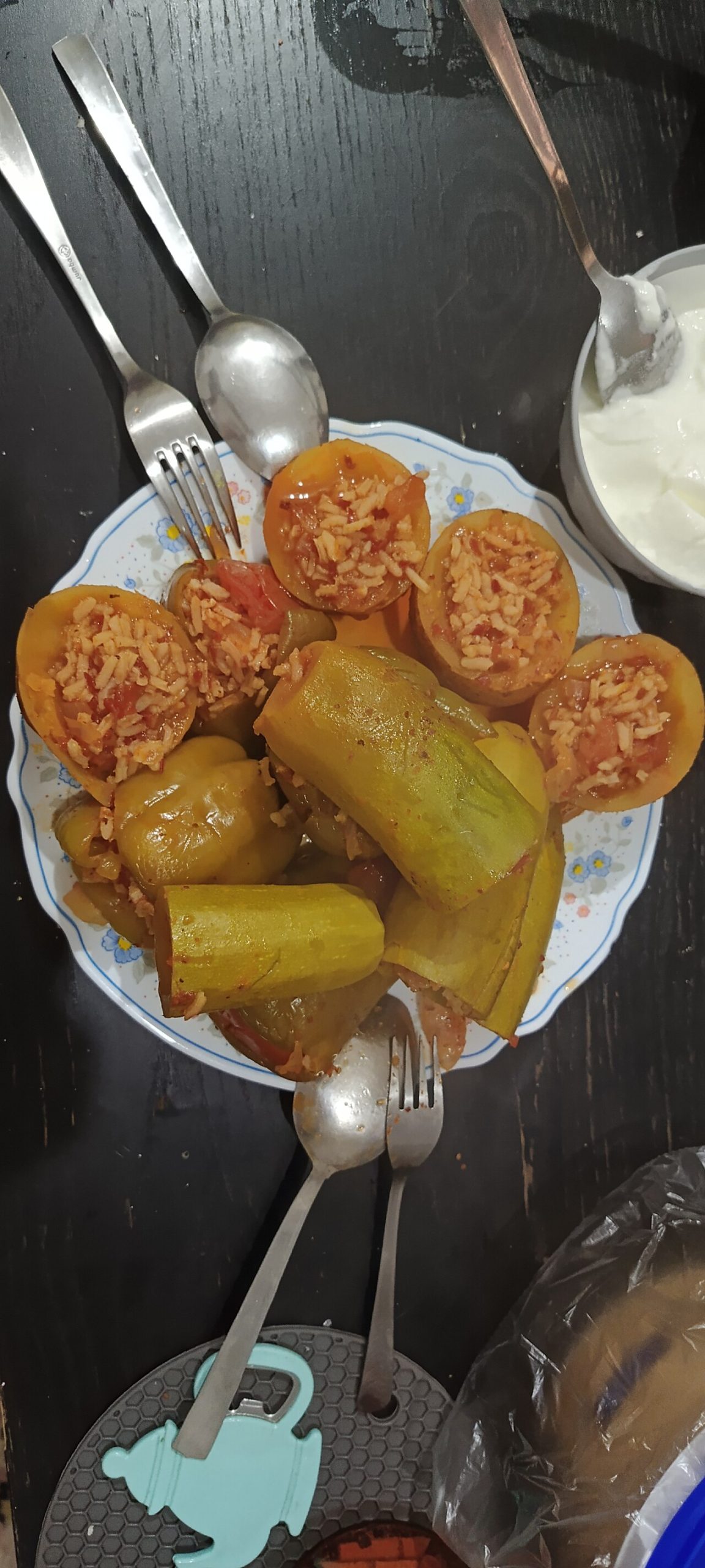 Zeytinyağlı dolma tabağı