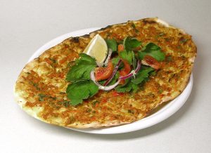 Küçük boy fındık lahmacun