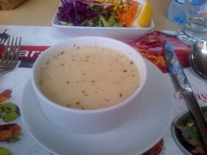 Yoğurtlu gendime çorbası