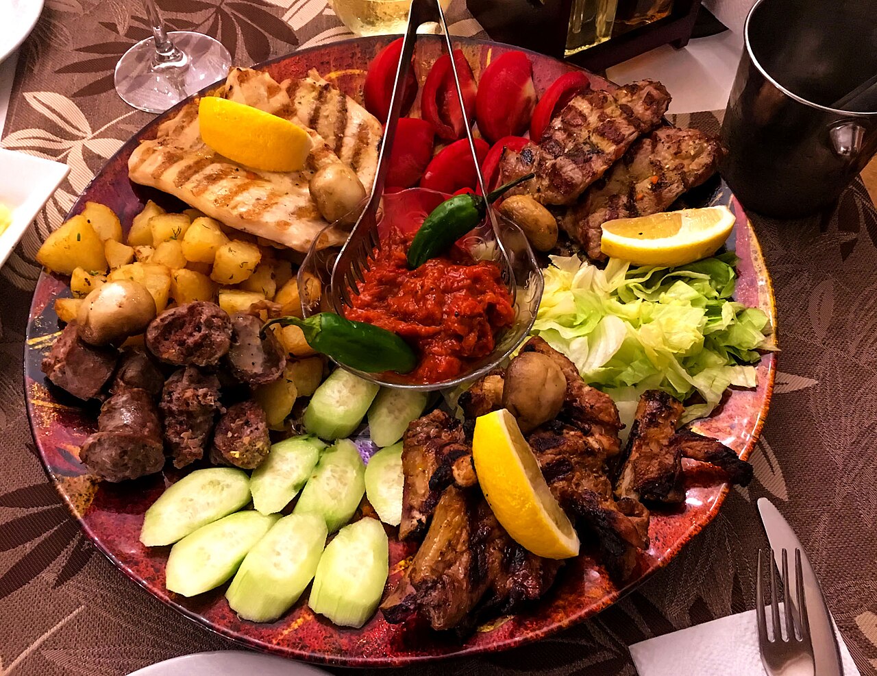 Etli sebze yemeği