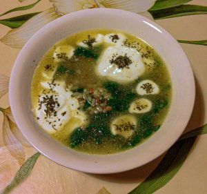 Pirinçli gulik otu çorbası