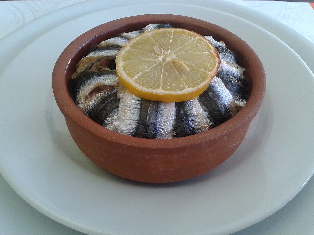 Fırında hamsili pilav