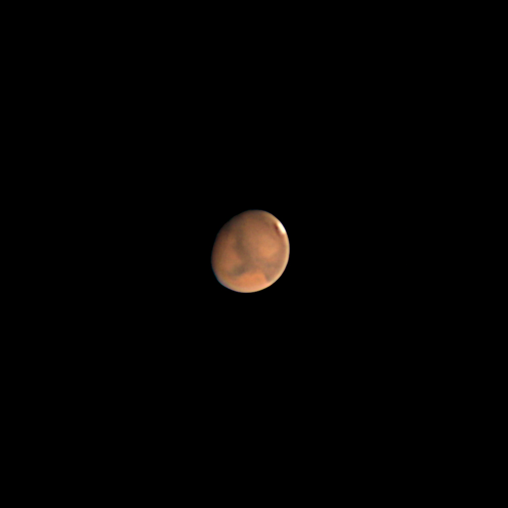 Hope'un çektiği Mars görüntüsü