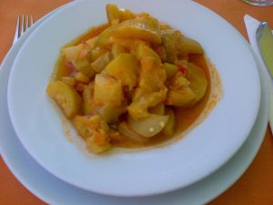 Fasulyeli kabak kabuğu kavurması