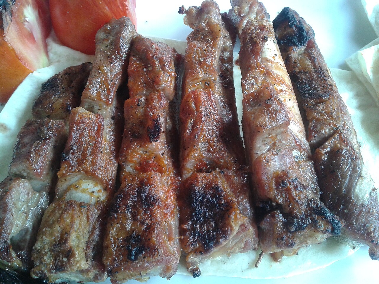 Fırınlanmış kuzu kaburga