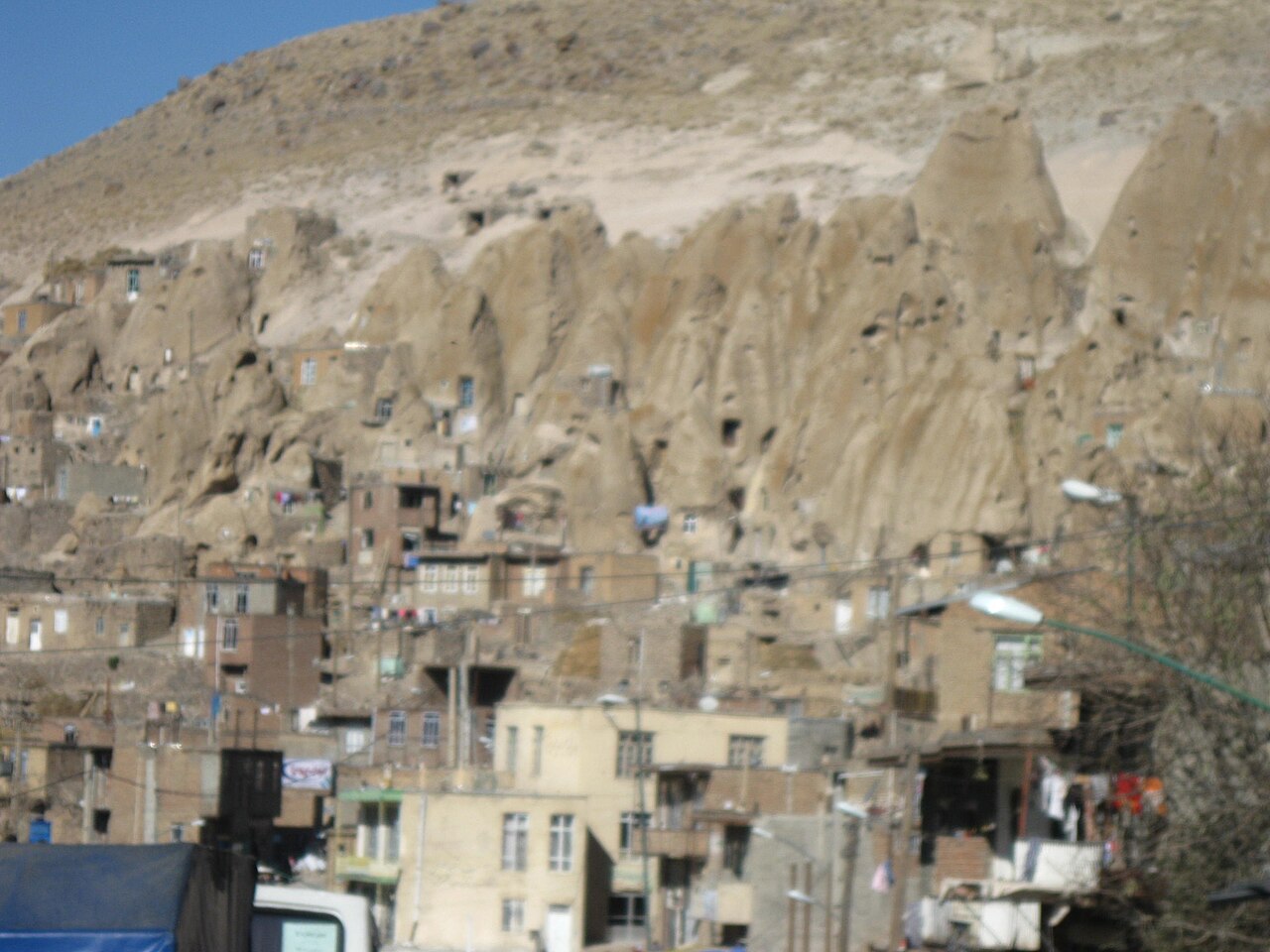 Kandovan kayaya oyulmus koyu