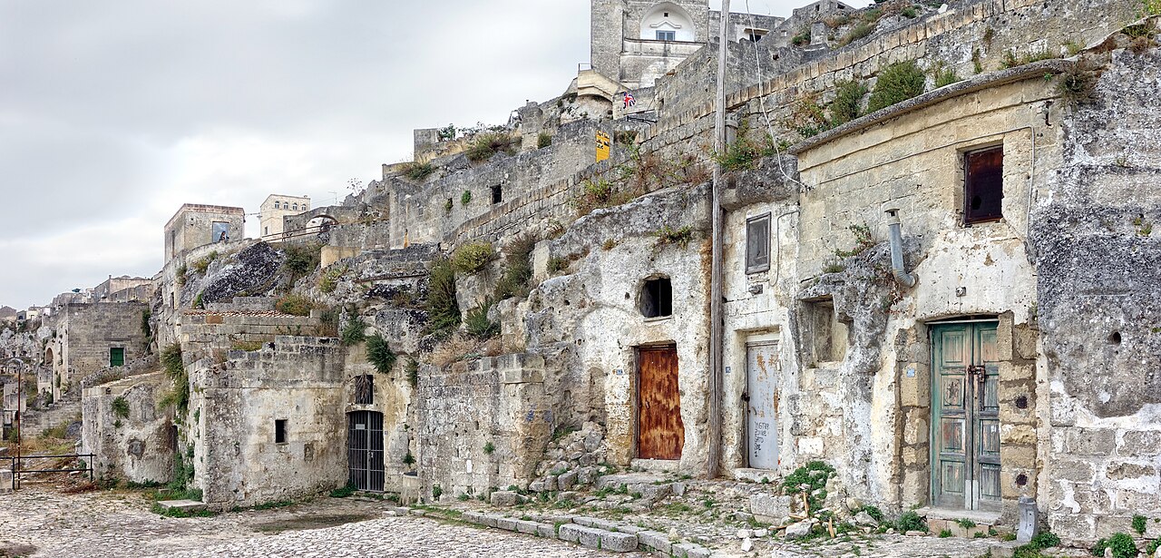 Sassi di Matera kaya evleri
