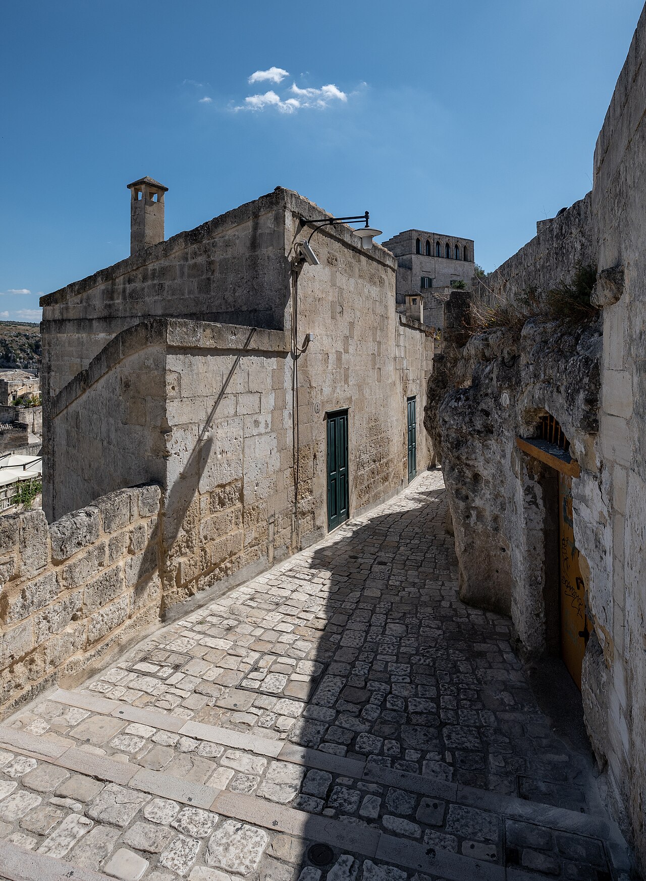 Matera kaya kenti sokagi