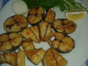 Mısır unlu mezgit tava