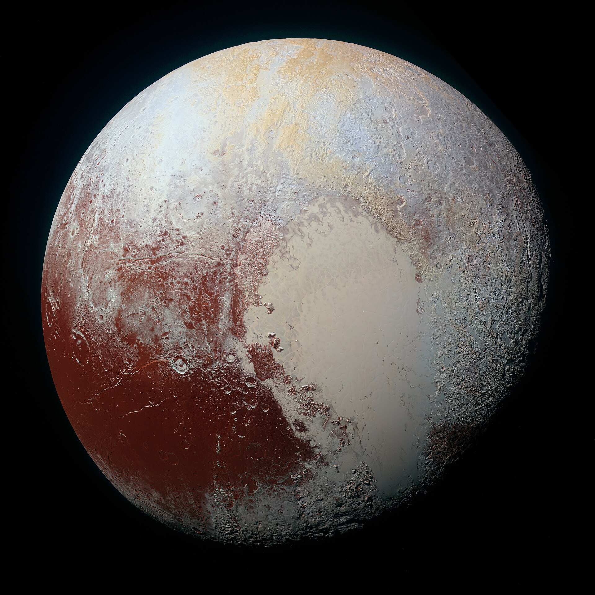 New Horizons'un Plüton görüntüsü