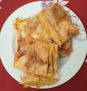 Pırasalı börek