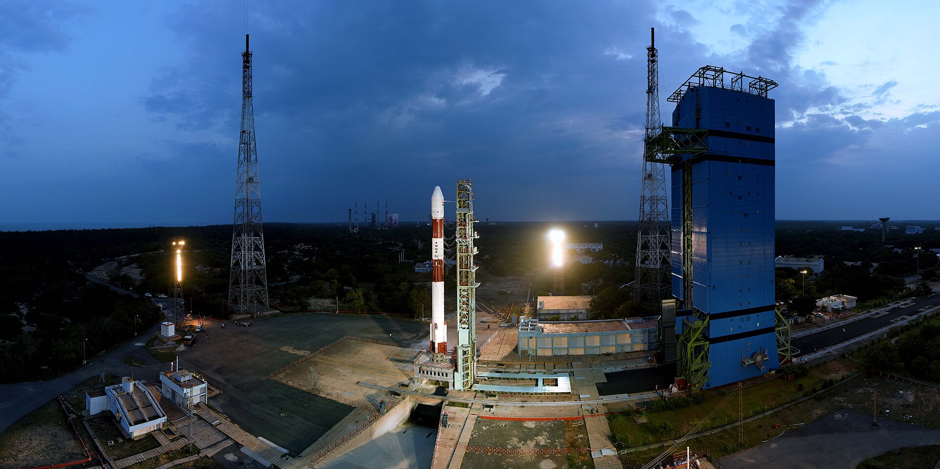 PSLV roketi fırlatması