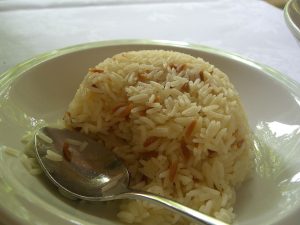Parça etli pirinç pilavı