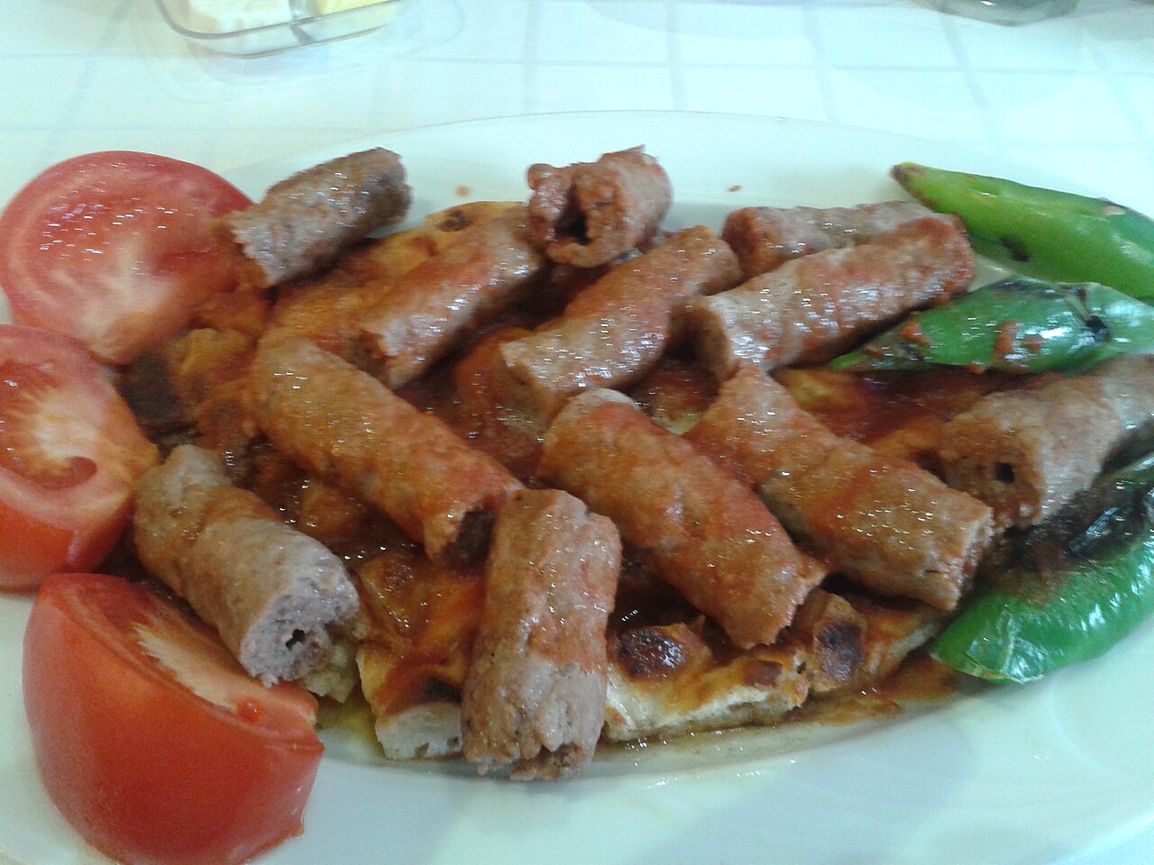 Izgara şiş köfte tabağı