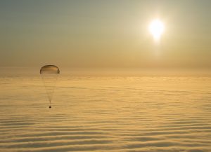 Soyuz kapsülü yörüngede