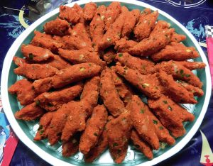 Susamlı bulgur köftesi