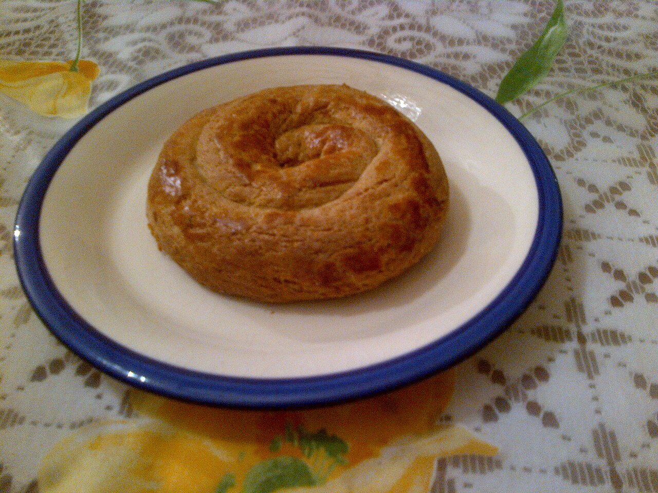 Fırından çıkmış tahinli çörek