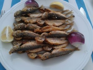 Tavada kızarmış istavrit