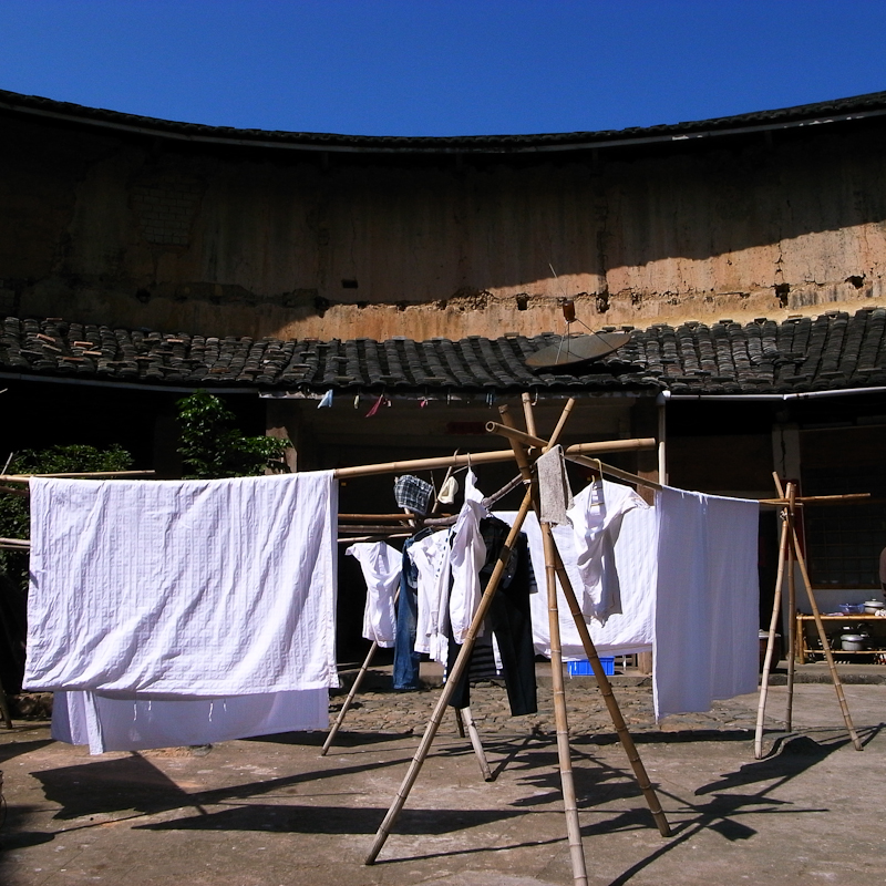 Tulou muşterek konutu ic mekan