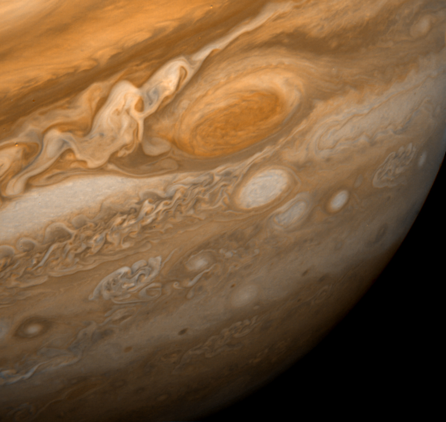 Voyager'ın Jüpiter görüntüsü