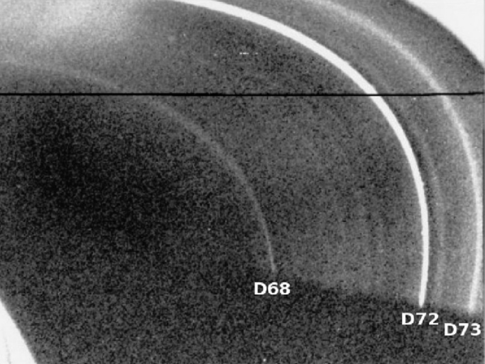 Voyager'ın Satürn görüntüsü