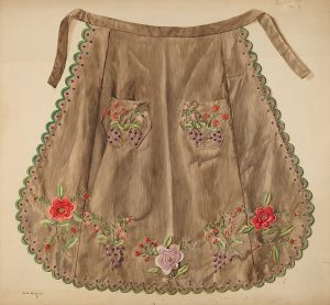 Patchwork mutfak önlüğü