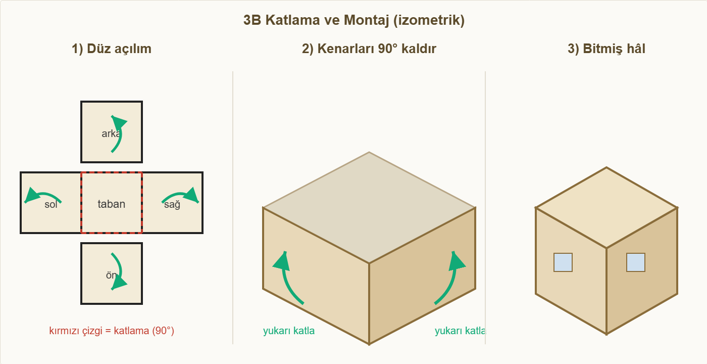 apartman maketi 3b katlama
