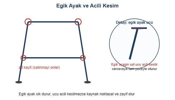 Egik ayak ve acili kesim detayi cizimi